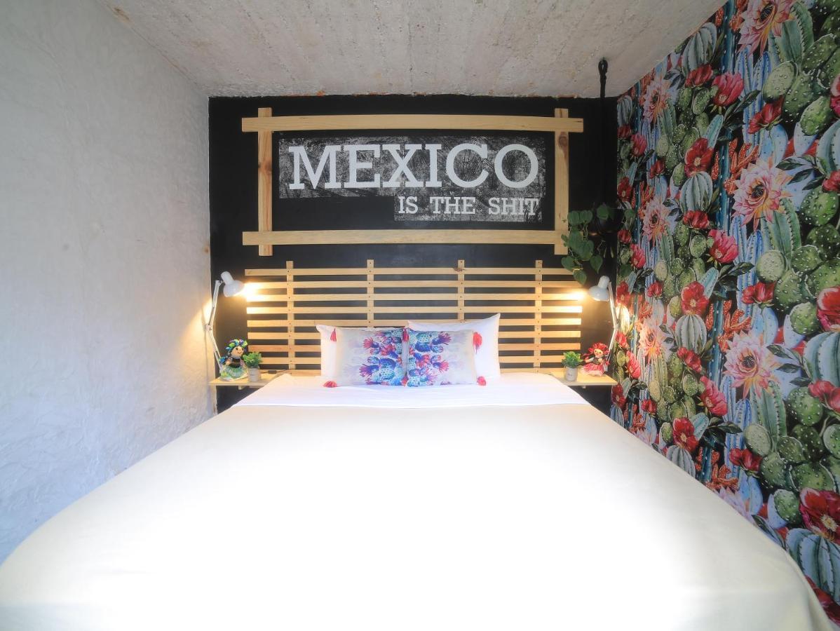 Casa Kanabri Hostal Boutique Mexiko-Stadt Exterior foto